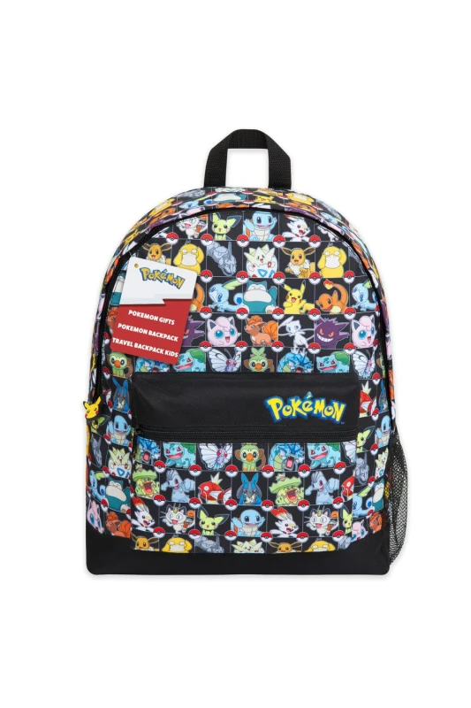 Image of Pokemon Detective Pikachu and Ball Backpack Multi