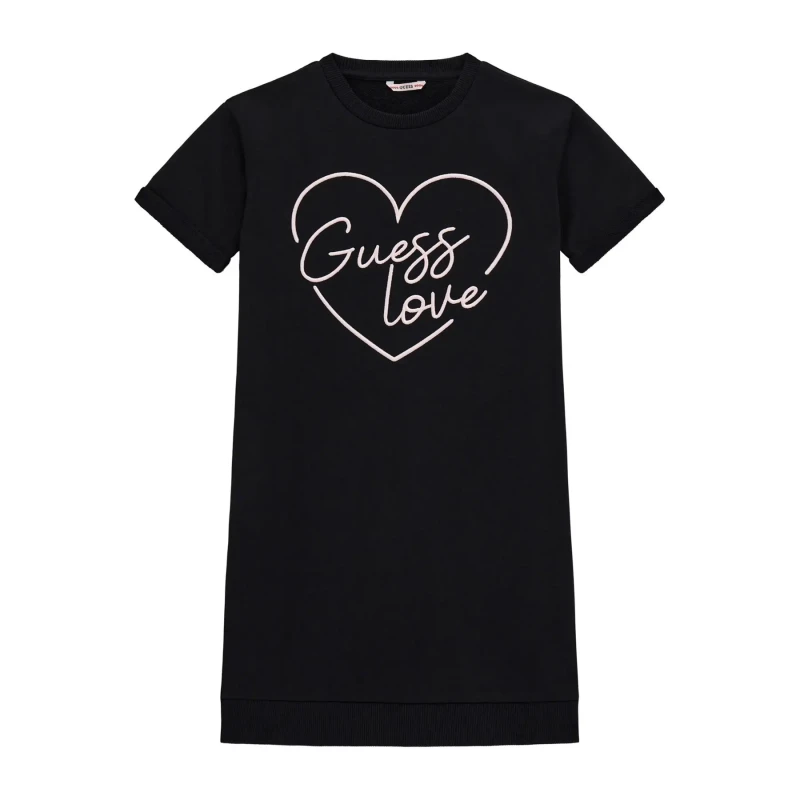 Image of Guess Girl t-shirt dress Guess Noir Female 12 ans