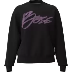 image of Boss Boss Ecaisa Crew Sweater Womens - Black