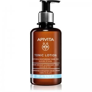 image of Apivita Tonic Lotion Soothing and Moisturizing Toner Soothing Facial Tonic with Moisturizing Effect 200ml