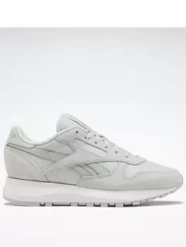 image of Reebok Classic Leather Sp Womens, Ftwwht/Ftwwht/Porpnk, size: 3+, Female, Trainers, GX8689