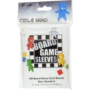 Image of Board Game Sleeves - Standard (fits cards of 63x88mm) - 100 Sleeves