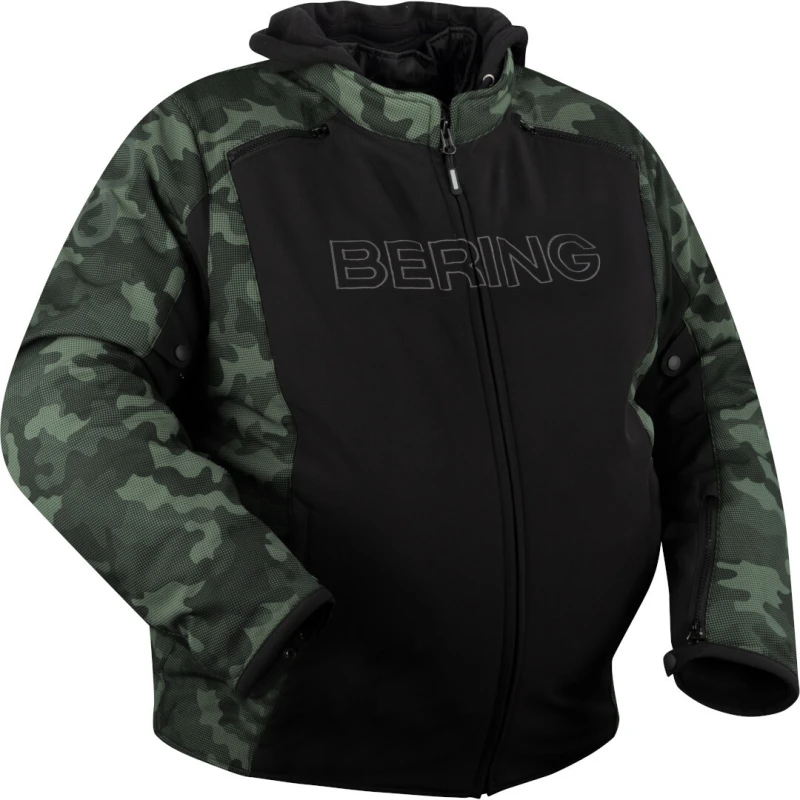 Image of Bering Davis King Size Jacket Black Camo Size 2XL