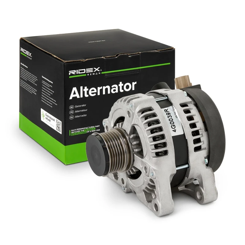 Image of Alternator RIDEX REMAN 4G0039R