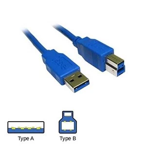 image of 2m USB 3.0 Cable - Blue