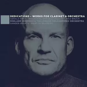 image of Dedications Works for Clarinet & Orchestra by Gerald Finzi CD Album