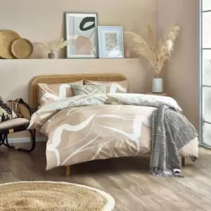 Image of Furn. Sinarama King Duvet Cover Set Cotton Polyester Natural