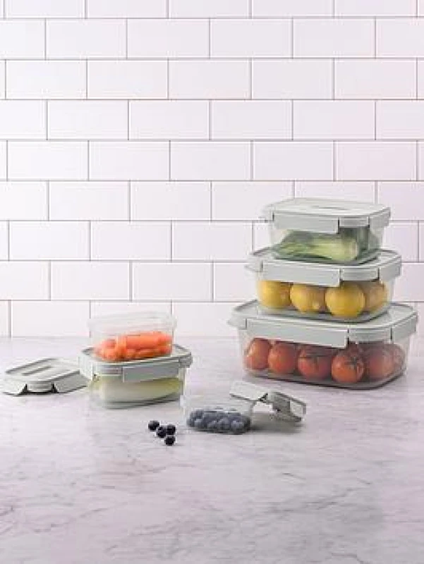 Image of Meyer Group Limited LocknLock NestnLock Green Container Set, 5pce