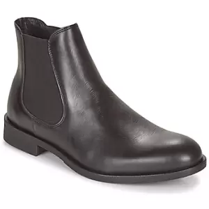 Selected LOUIS LEATHER CHELSEA mens Mid Boots in Black,10