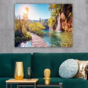 Image of 267769910_70100 Multicolor Decorative Canvas Painting