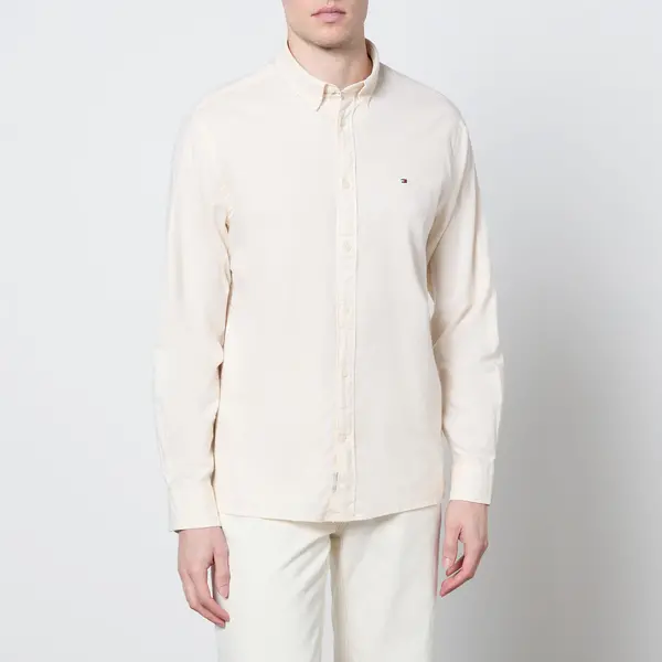 Image of Tommy Hilfiger 1985 Flex Oxford Cotton-Blend Shirt - XL