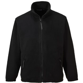 Image of Portwest - F400BKRL - sz L Argyll Heavy Fleece - Black