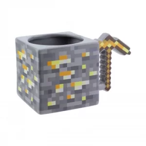 image of Minecraft Gold Pickaxe Mug