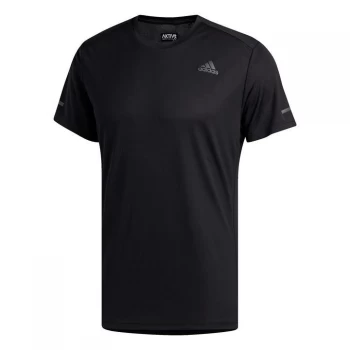 image of adidas Run It T-Shirt Mens - Black