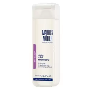 image of Marlies Moller Strength Daily Mid Shampoo 200ml