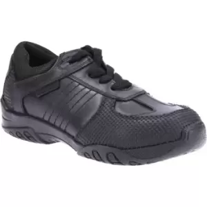 Image of Hush Puppies Boys Jezza Junior Leather School Shoes UK Size 1.5 (EU 33.5)