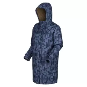 image of Regatta Orla Long Waterproof Padded Parka Jacket - RflctTreeNvy