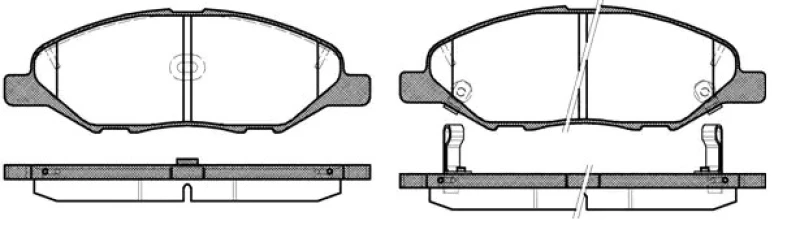 Image of A.B.S. 35131 Brake pad set with acoustic wear warning Brake Pad Set,disc brake (402)