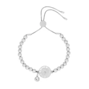 image of Silver 'Starlit Harmony' Disc Friendship Bracelet