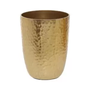 image of 300ml Hammered Gold Finish Tumbler