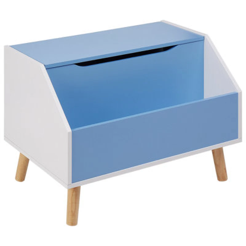 Image of Beliani Modern Cabinet Casper 43cm Blue