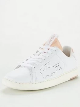 Image of Lacoste Carnaby Evo Light Trainers - White/Natural