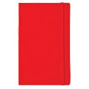 image of Moleskine Hard Cover Large Notebook Ruled 240 Pages Red