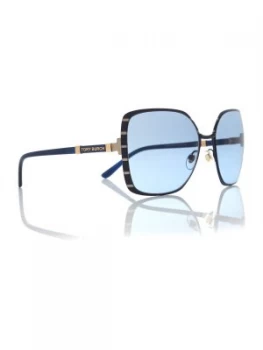 Image of Tory Burch Gold TY6055 square sunglasses Gold