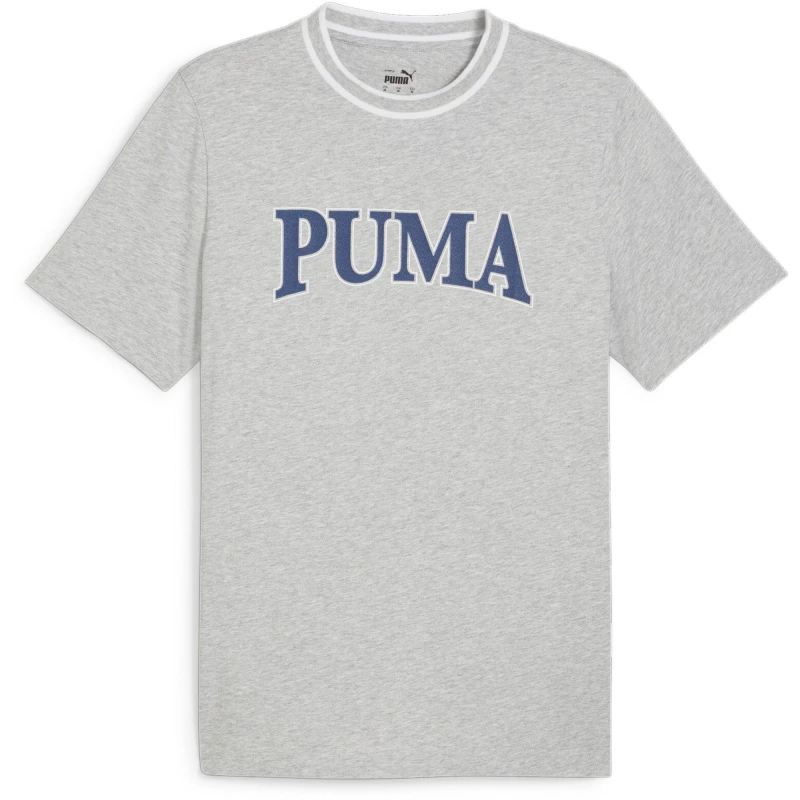 Image of Puma SQUAD Big Graphic Tee - Grey Grey XS