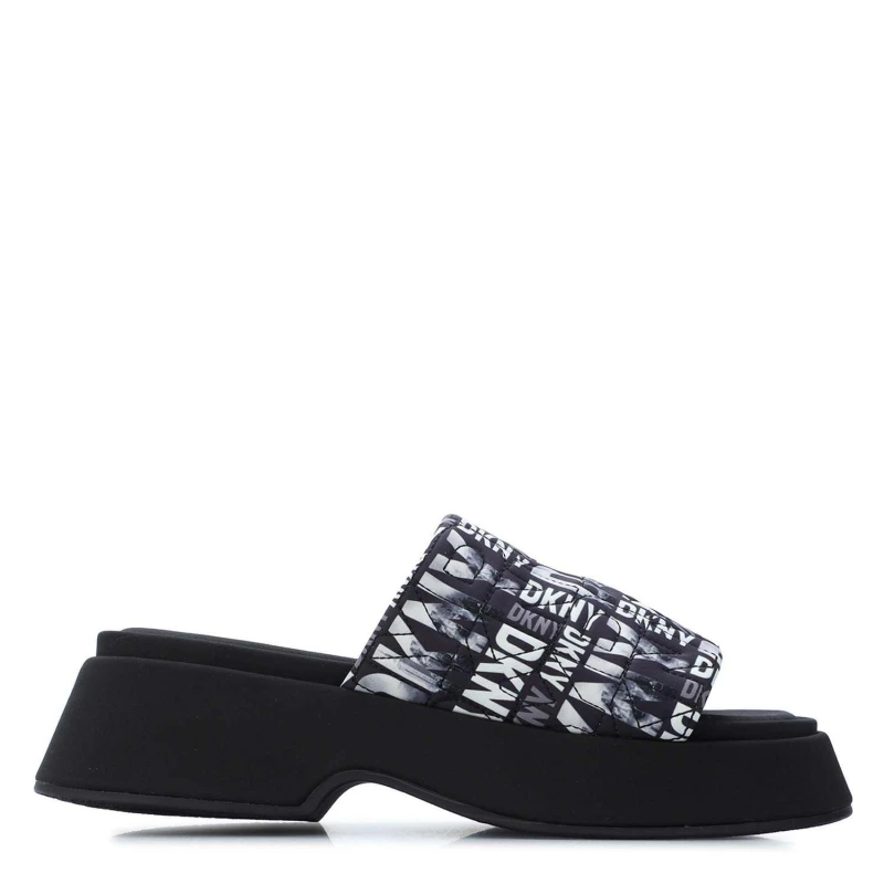 Image of DKNY Idris Skyline Sandals Black female UK 5.5