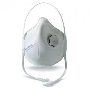 Image of Moldex 2475 Moulded Disposable Dust Mask FFP2 Pack of 10