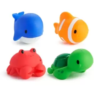 image of Munchkin Bath Ocen Bath Squirts bath toy 9 m+ 4 pc