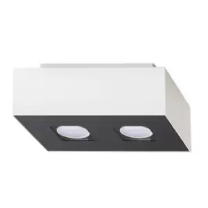 image of Sollux Plafond Mono 2 White