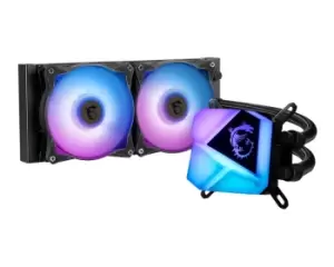 Image of MSI MAG CORELIQUID C240 ARGB 240mm Intel AMD AIO Liquid CPU Cooler