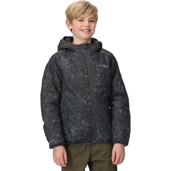 Image of Regatta Boys Volcanics VII Padded Waterproof Jacket 14-15 Years - Chest 86-89cm (Height 164-170cm)