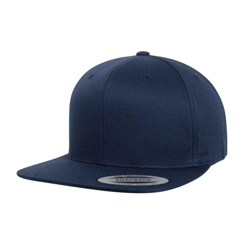 Image of Flexfit Womens Cotton Snapback Baseball Cap in Navy Navy Female One Size