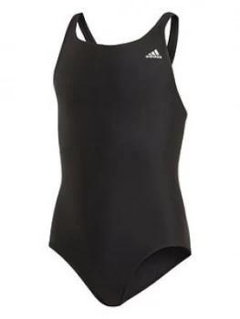 image of Adidas Youth Swim Fit Suit - Black