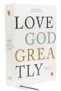 Image of net love god greatly bible hardcover comfort print a soap method study bibl