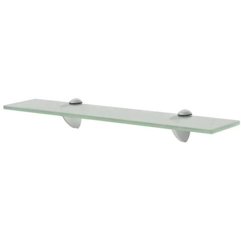Image of vidaXL Wall Floating Shelf Panel Glass Sheet Plate Storage Room Shelving Display