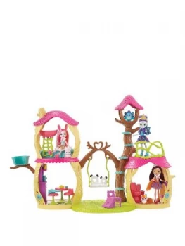 image of Enchantimals Panda Tree House Playset