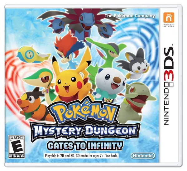 image of Pokemon Mystery Dungeon Gates to Infinity Nintendo 3DS Game