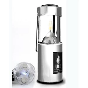 image of UCO 9 Hour Original Candle Lantern PLUS LED Aluminium