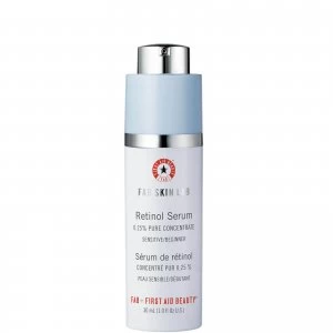 image of First Aid Beauty Skin Lab Retinol Serum 0.25% Pure Concentrate 30ml (Sensitive/Beginner)