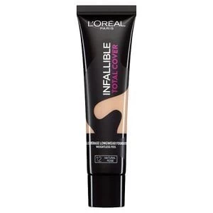 Image of LOreal Infallible Total Cover Foundation 12 Natural Rose