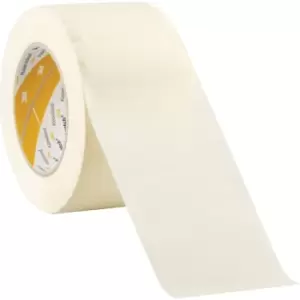 image of 1104 Low Tack Cream Masking Tape - 72MM X 50M