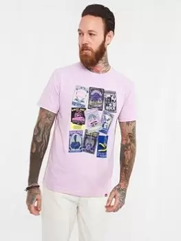 image of Joe Browns On Tour Tee - Light Purple, Purple, Size L, Men