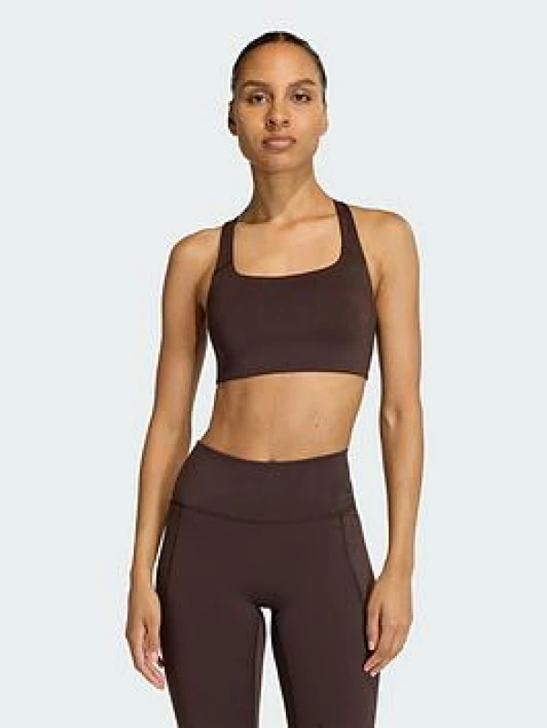 Image of Womens training bra adidas Optime Noir Female S