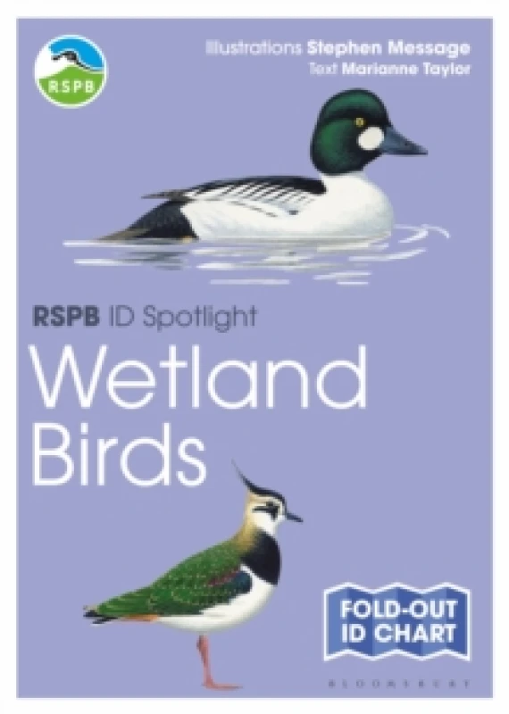 Image of RSPB ID Spotlight - Wetland Birds Fold-out book or chart