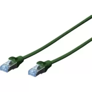 Image of Digitus DK-1531-030/G RJ45 Network cable, patch cable CAT 5e SF/UTP 3m Green