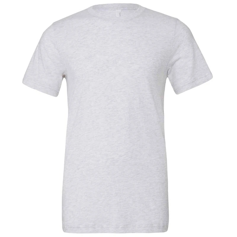 Image of Bella + Canvas Mens Tri-Blend T-Shirt in Off-White Size: XS Off-White Male XS